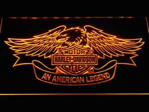 Harley Davidson American Legend LED Neon Sign