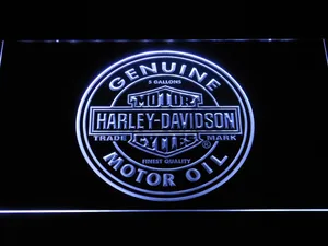 Harley Davidson Genuine Motor Oil LED Neon Sign