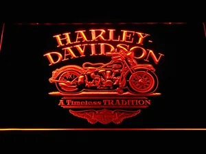 Harley Davidson Timeless Tradition LED Neon Sign