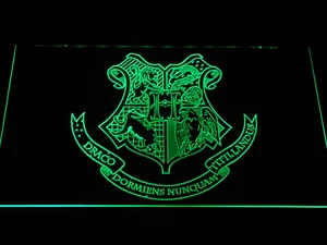 Harry Potter  Hogwarts Crest LED Neon Sign
