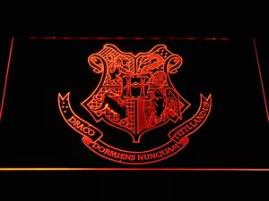 Harry Potter  Hogwarts Crest LED Neon Sign