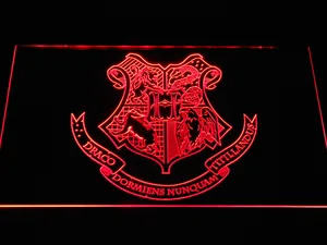 Harry Potter  Hogwarts Crest LED Neon Sign