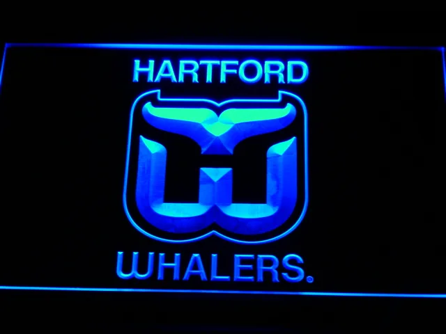 Hartford Whalers LED Neon Sign