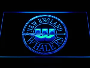 Hartford Whalers New England Logo LED Neon Sign - Legacy Edition