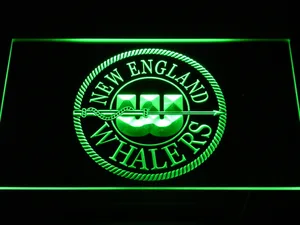 Hartford Whalers New England Logo LED Neon Sign - Legacy Edition