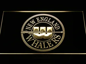 Hartford Whalers New England Logo LED Neon Sign - Legacy Edition