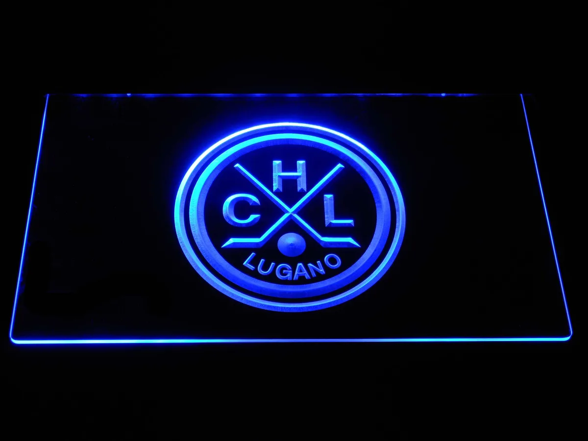 HC Lugano LED Neon Sign