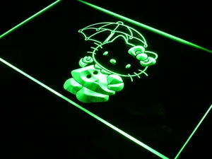 Hello Kitty Umbrella LED Neon Sign