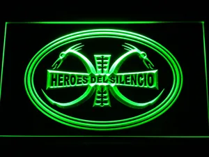 Heroes Del Silencio Dragons LED Neon Sign