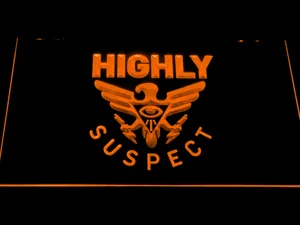 Highly Suspect LED Neon Sign