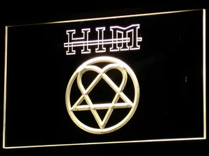 HIM LED Neon Sign