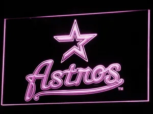 Houston Astros 2000-2012 Logo LED Neon Sign - Legacy Edition