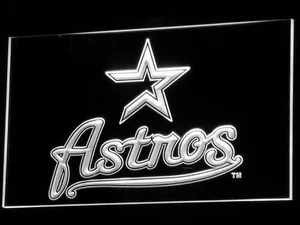 Houston Astros 2000-2012 Logo LED Neon Sign - Legacy Edition