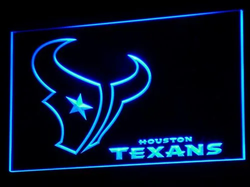 Houston Texans Logo LED Neon Sign