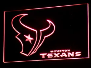 Houston Texans Logo LED Neon Sign