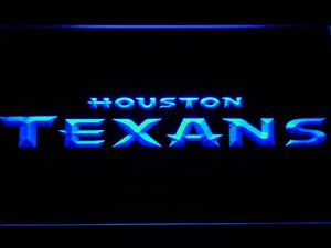 Houston Texans Text LED Neon Sign