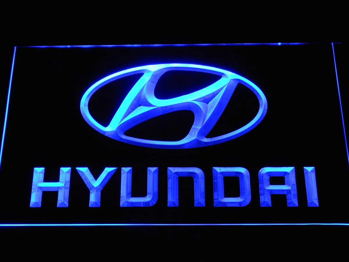Hyundai LED Neon Sign