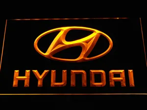 Hyundai LED Neon Sign