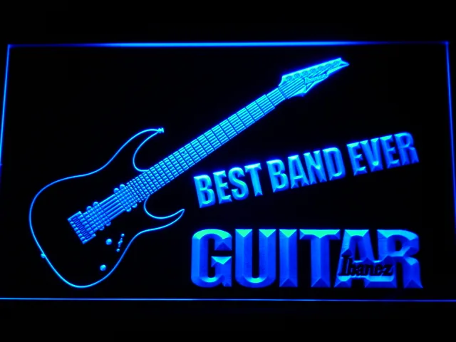 Ibanez Guitar Best Band Ever LED Neon Sign