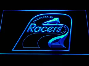 Indianapolis Racers LED Neon Sign - Legacy Edition