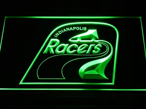 Indianapolis Racers LED Neon Sign - Legacy Edition