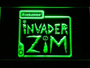 Invader Zim LED Neon Sign