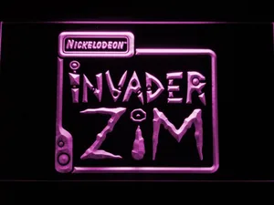 Invader Zim LED Neon Sign