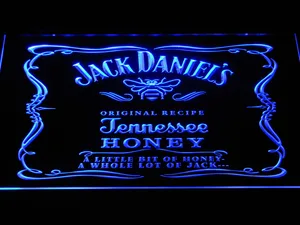Jack Daniel's A little bit of Honey LED Neon Sign
