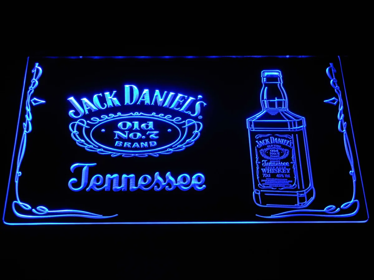 Jack Daniel's Bottle LED Neon Sign