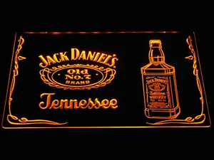 Jack Daniel's Bottle LED Neon Sign
