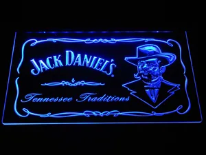 Jack Daniel's Face LED Neon Sign