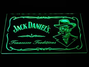 Jack Daniel's Face LED Neon Sign