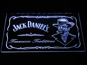 Jack Daniel's Face LED Neon Sign