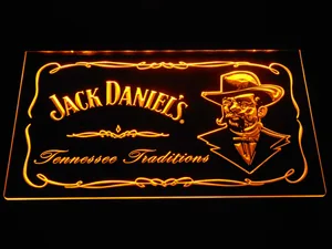 Jack Daniel's Face LED Neon Sign