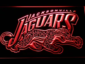 Jacksonville Jaguars 1995-1998 Jaguar LED Neon Sign - Legacy Edition