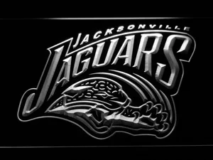 Jacksonville Jaguars 1995-1998 Logo LED Neon Sign - Legacy Edition