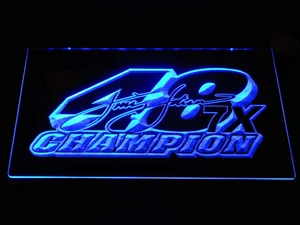 Jimmie Johnson 7X Champion LED Neon Sign