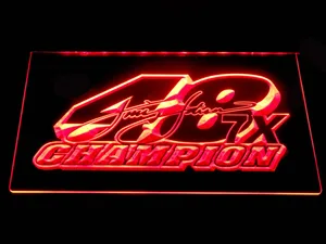 Jimmie Johnson 7X Champion LED Neon Sign