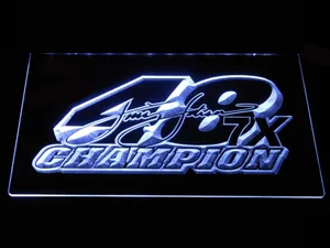 Jimmie Johnson 7X Champion LED Neon Sign