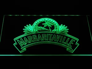 Jimmy Buffett's Margaritaville Ribbon LED Neon Sign