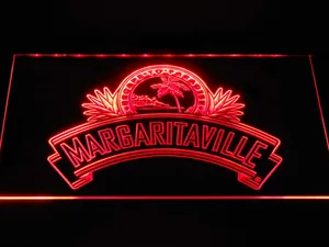 Jimmy Buffett's Margaritaville Ribbon LED Neon Sign