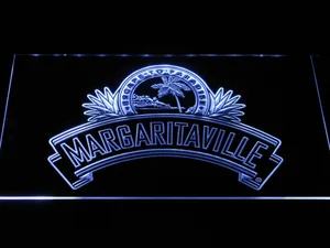 Jimmy Buffett's Margaritaville Ribbon LED Neon Sign