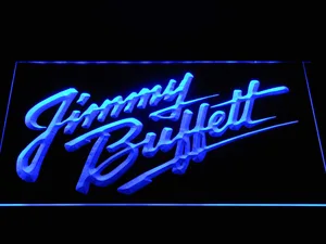 Jimmy Buffett's Script Logo LED Neon Sign