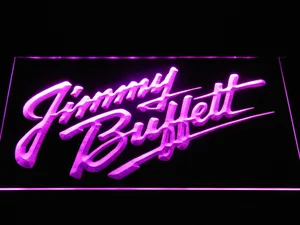 Jimmy Buffett's Script Logo LED Neon Sign