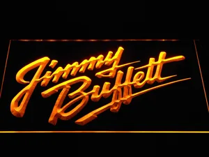 Jimmy Buffett's Script Logo LED Neon Sign
