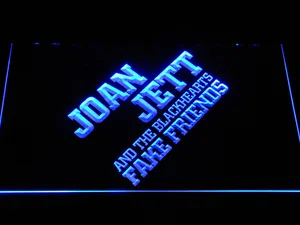 Joan Jett And The Blackhearts Fake Friends LED Neon Sign