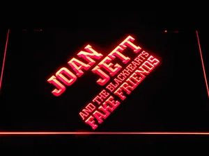 Joan Jett And The Blackhearts Fake Friends LED Neon Sign