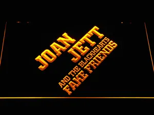 Joan Jett And The Blackhearts Fake Friends LED Neon Sign