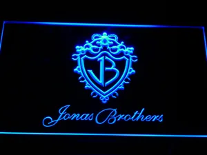 Jonas Brothers LED Neon Sign