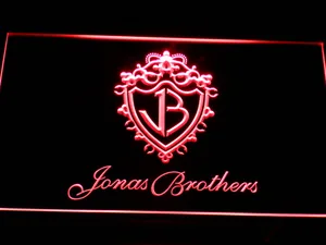 Jonas Brothers LED Neon Sign